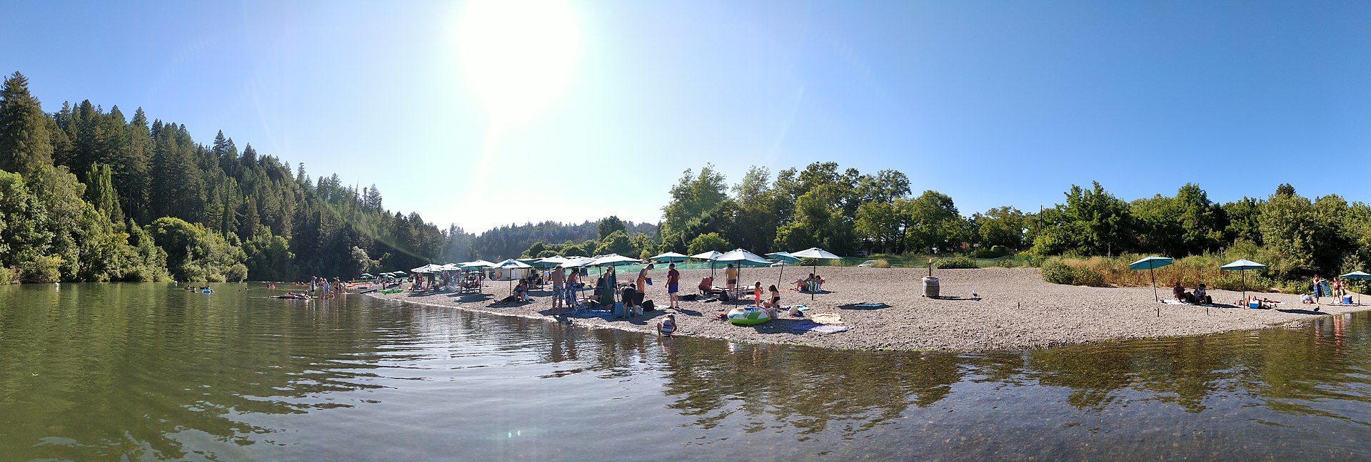 Johnson's Beach on the Russian River